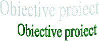 Obiective proiect