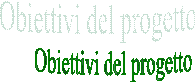 Obiettivi del progetto